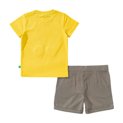 3D Printed Tee & Shorts Clothes Set for Toddler Boys