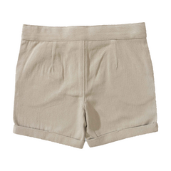 3D Printed Boys Summer Clothes Set | Red Tan Tee & Shorts