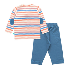 Bear Tee and Pant Clothes Set for Toddler Boys