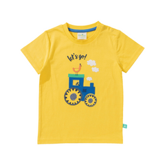 Truck Print Tee and Jogger Set for Toddler Boys