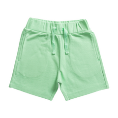 Cool Dude Green Tee & Shorts Set for Toddler Boys