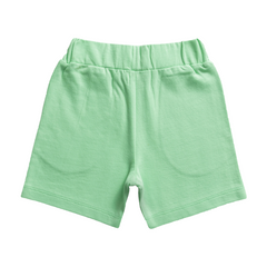 Cool Dude Green Tee & Shorts Set for Toddler Boys