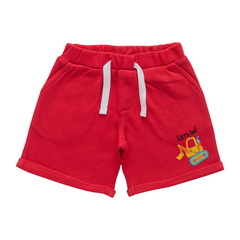 Excavator T-Shirt and Shorts Set for Toddler Boys
