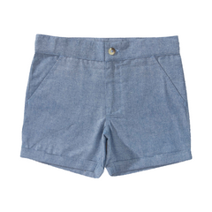 Elephant Printed Tee and Shorts Set for Toddler Boys