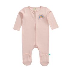 Polka Dot Sleepsuit with Footies for Baby Girls - Pack of 2