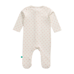 Polka Dot Sleepsuit with Footies for Baby Girls - Pack of 2