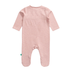 3/4 Sleeve Sleepsuit with Footies for Baby Girls - Pack of 2