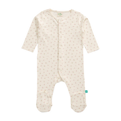 3/4 Sleeve Sleepsuit with Footies for Baby Girls - Pack of 2