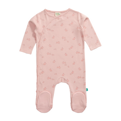 Hopping Rabbit Sleepsuit with Footies for Baby Girls - Pack of 2