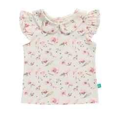 Peter Pan Flutter Sleeve Tee for Toddler Girls