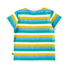 Sunny Blue & Green T-Shirt Pack of 2 for Toddler Boys