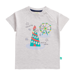Raglan Half Sleeve T-Shirt Pack of 2 for Toddler Boys