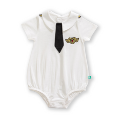 Peter Pan Sailor Collar Bodysuit for Baby Boys