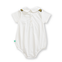 Peter Pan Sailor Collar Bodysuit for Baby Boys