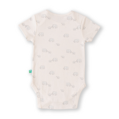 Cute Animal Themed Baby Bodysuit Set for Boys - Pack of 2