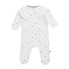 Animal-Themed Sleepsuit with Footies for Baby Boys - Pack of 2