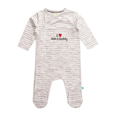 Animal-Themed Sleepsuit with Footies for Baby Boys - Pack of 2