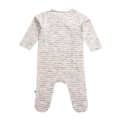 Animal-Themed Sleepsuit with Footies for Baby Boys - Pack of 2