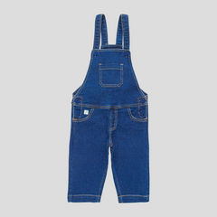 Full Sleeve Denim Dungaree Set for Toddlers