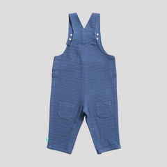 Charming Cord Striped Dungaree Set for Toddlers