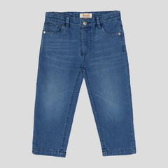 Stylish Blue Denim Jeans for Toddler Boys