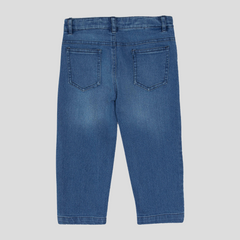 Stylish Blue Denim Jeans for Toddler Boys