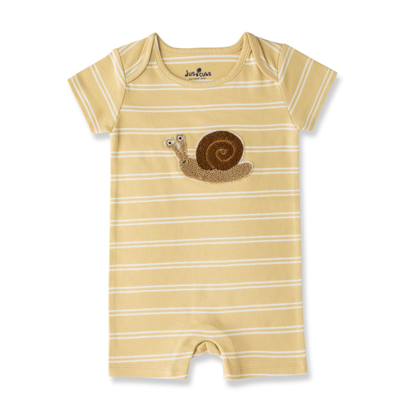 Organic Cotton LittleWhim Romper – For Baby Girls