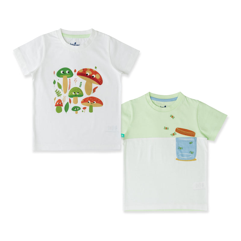 SunPebble Organic Cotton Baby Girls’ T-Shirt