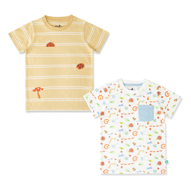 Organic Cotton BlushBuds T-Shirt – For Baby Girls
