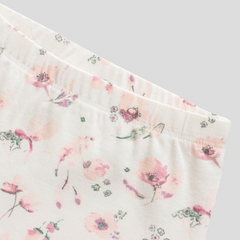 Cherry Blossom Leggings for Baby Girl - 3 Pack