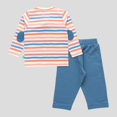 Bear Tee and Pant Clothes Set for Toddler Boys