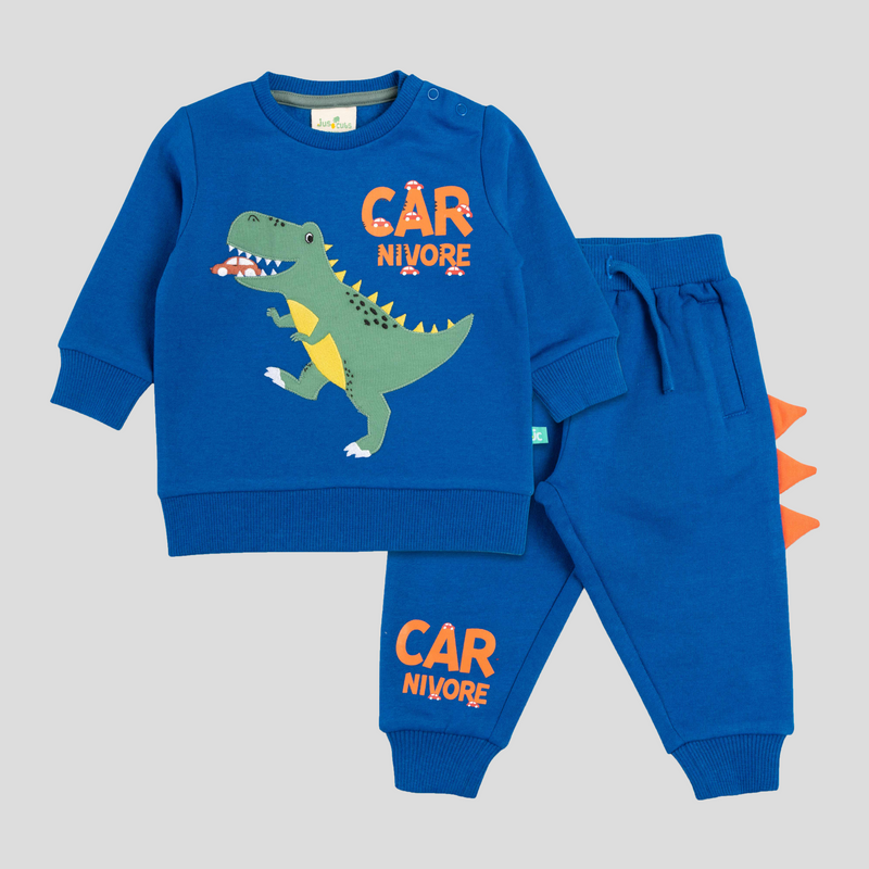 Dino 2-Piece Pullover & Jogger Set for Toddler Boys