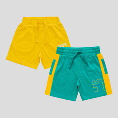 Toddler Sporty 2-Pack Shorts with Pockets for Boys