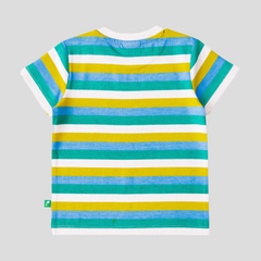 Sunny Blue & Green T-Shirt Pack of 2 for Toddler Boys