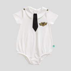 Peter Pan Sailor Collar Bodysuit for Baby Boys