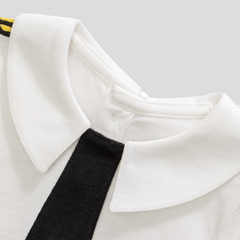 Peter Pan Sailor Collar Bodysuit for Baby Boys