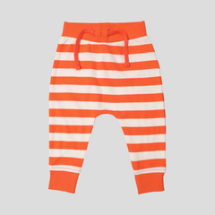 Baby Joggers for Boys - Pack of 2 (Striped & Bunny Print)