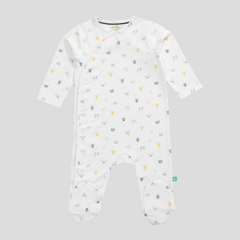 Animal-Themed Sleepsuit with Footies for Baby Boys - Pack of 2